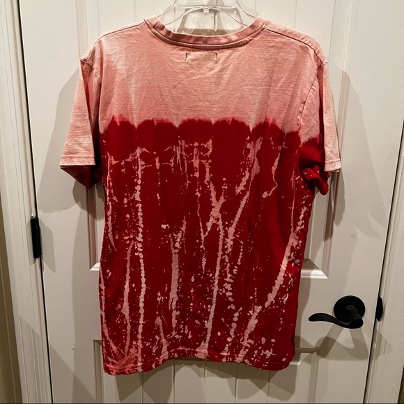 Imperious Flocking Design 100% Cotton  T-Shirt Indian Chief Tie Dye - Picture 4 of 9